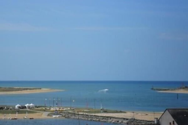 La barre d'Etel-vue de la terrasse