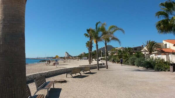 Beach nearby