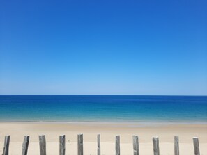 Tæt på stranden