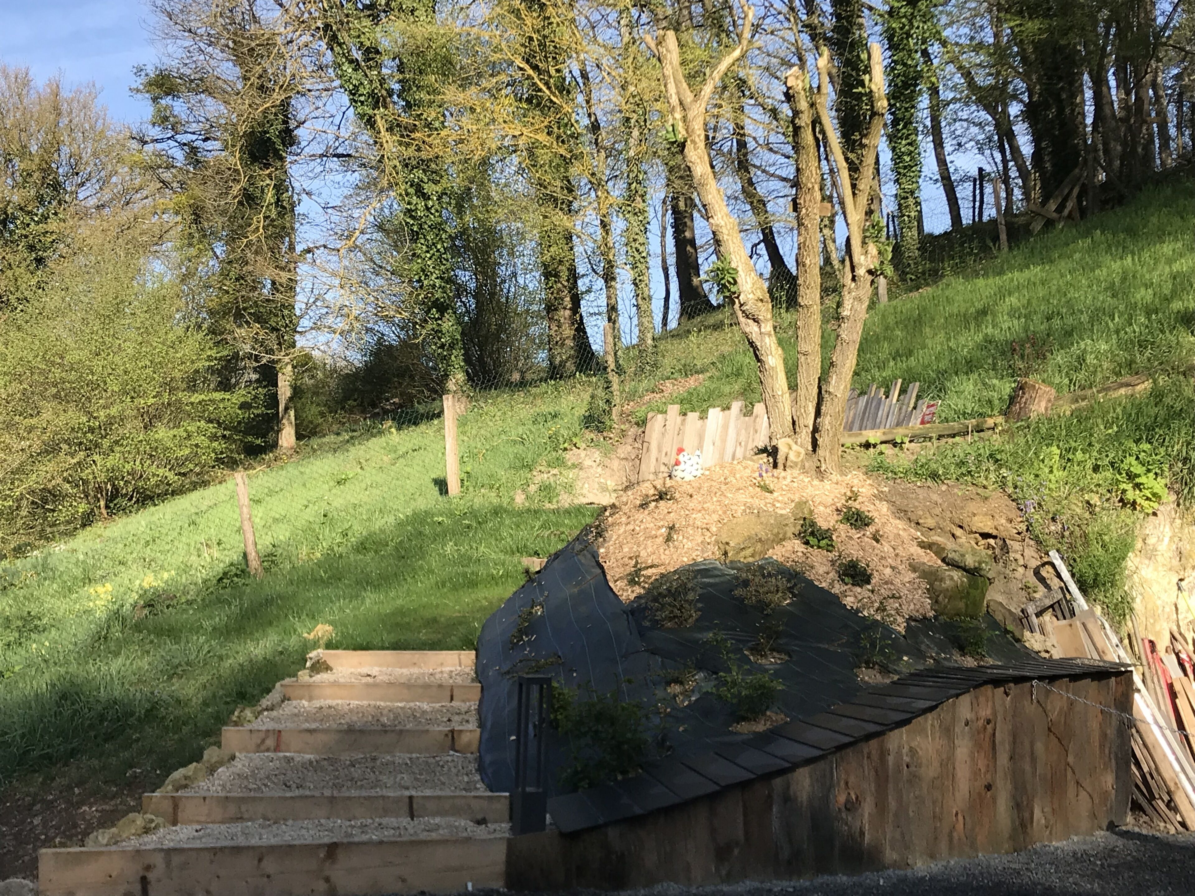 Enceinte de l’hébergement