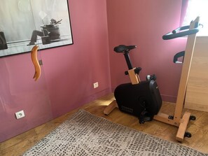 Fitness facility - Traditional Breton farmhouse with garden, wood-burning stove and sauna (Tregunc)