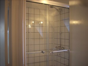Shower, hair dryer