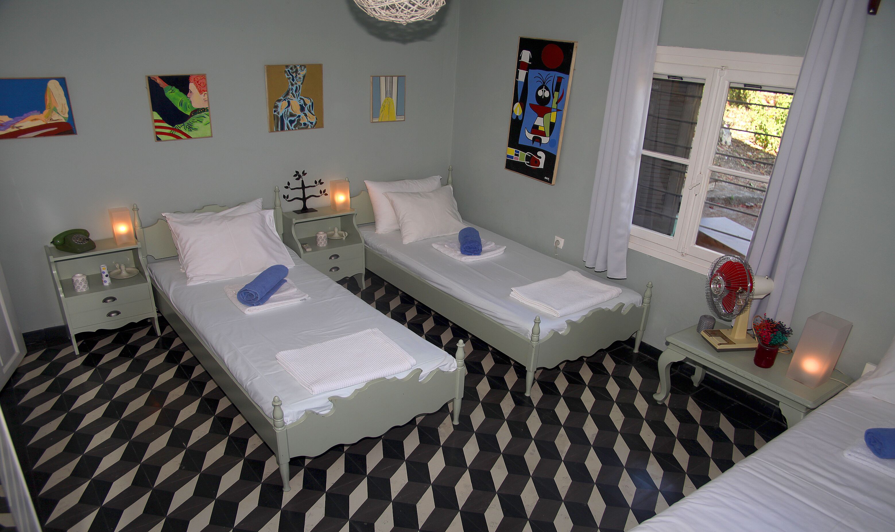 Private villa with panoramic sea views