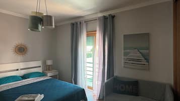 2 slaapkamers, een strijkplank/strijkijzer, wifi
