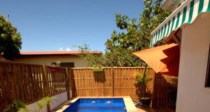 Nice F2 with terrace and private pool