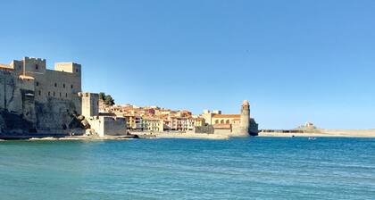 Pretty village house in SorÚde a proxArgelÚs/mer Pyrénées Orientales,.