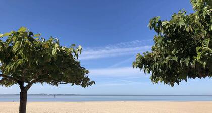 Heated pool, beach and shops on foot, relaxation is guaranteed