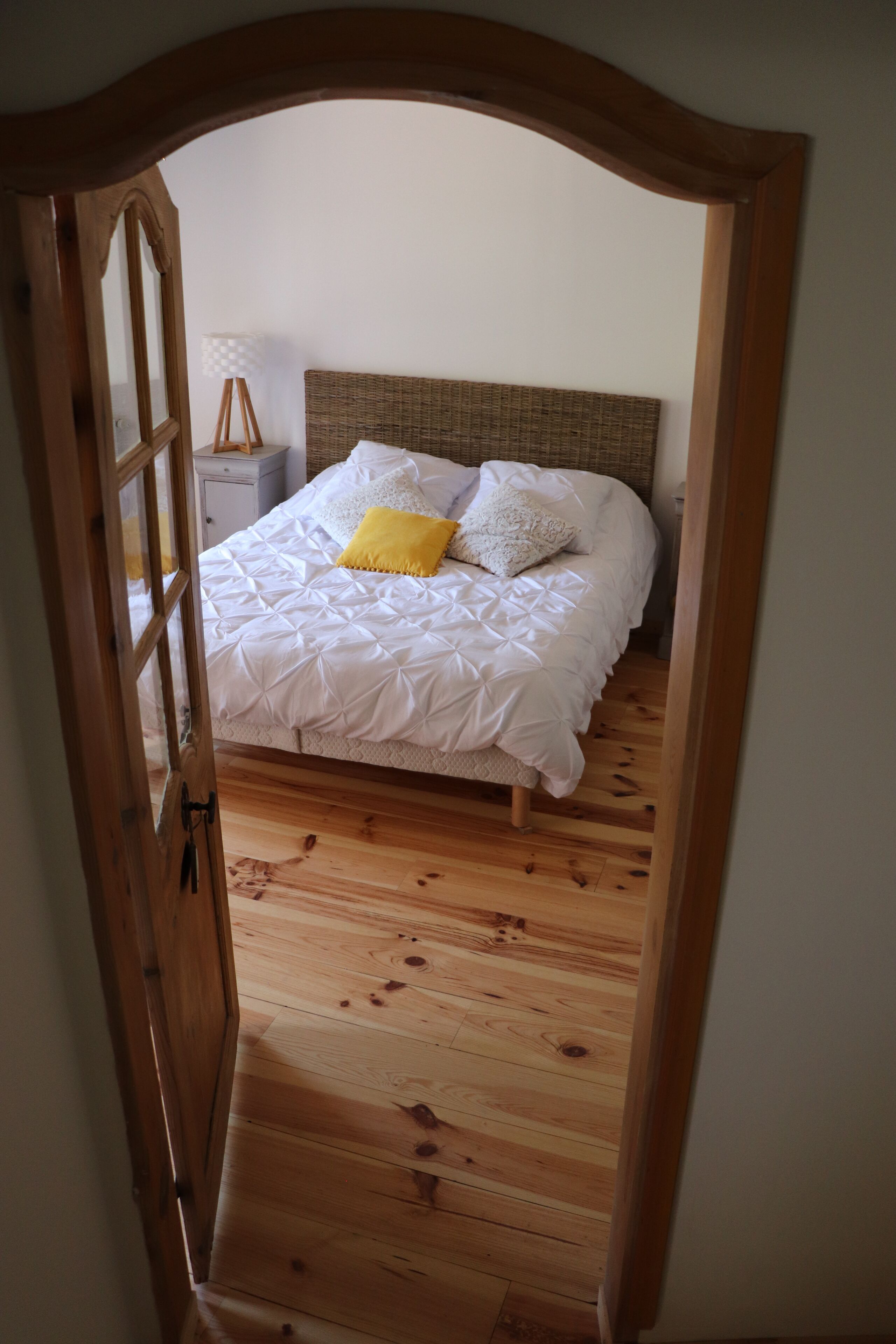 2 slaapkamers, een strijkplank/strijkijzer, beddengoed