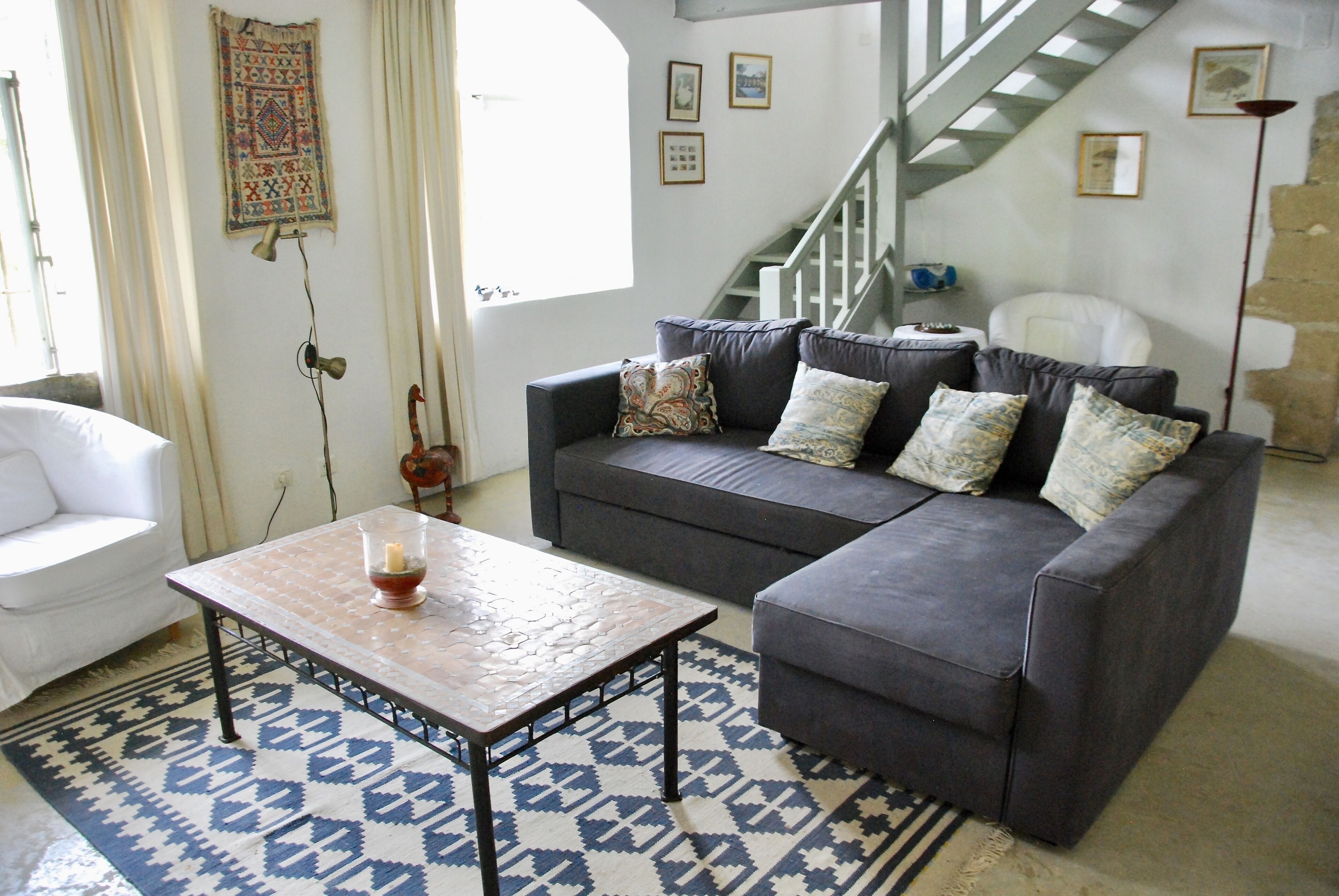 Beautifully restored 18th century mill by the river.