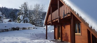 Stille, tre hytte, Etikett 3 Clevacances, Ch. Vac., Conn.  Gratis Wi-Fi