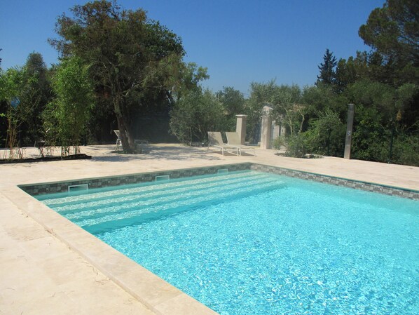 Alberca al aire libre 