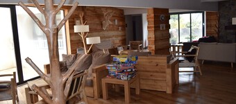 Apartment on 2 levels for 8 people, 3 bedrooms, 2 bathrooms