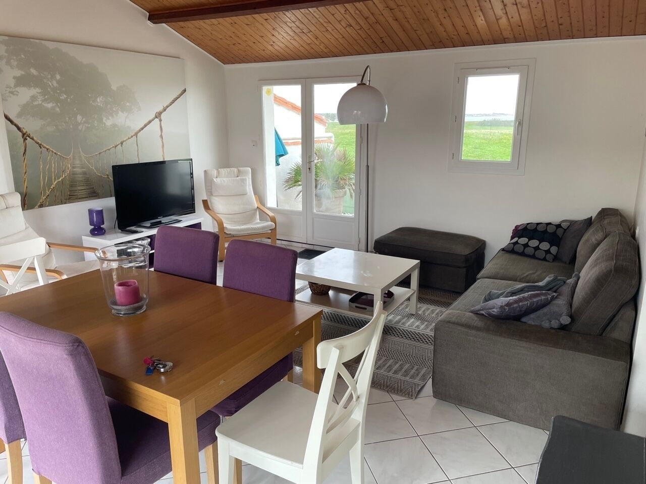 Village house - Sea view - Calm - Beach - Near La Flotte