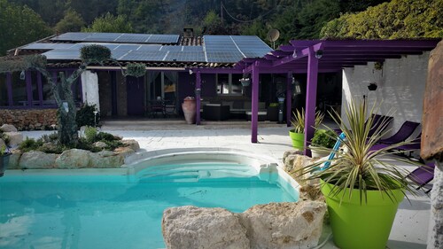 Beautiful villa in Gardanne between Aix-en-Provence and Marseille