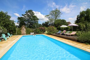 Indoor pool, outdoor pool - Dordogne Valley, 4 * holiday house, exclusive pool, 15kms from Bergerac    (Bergerac)