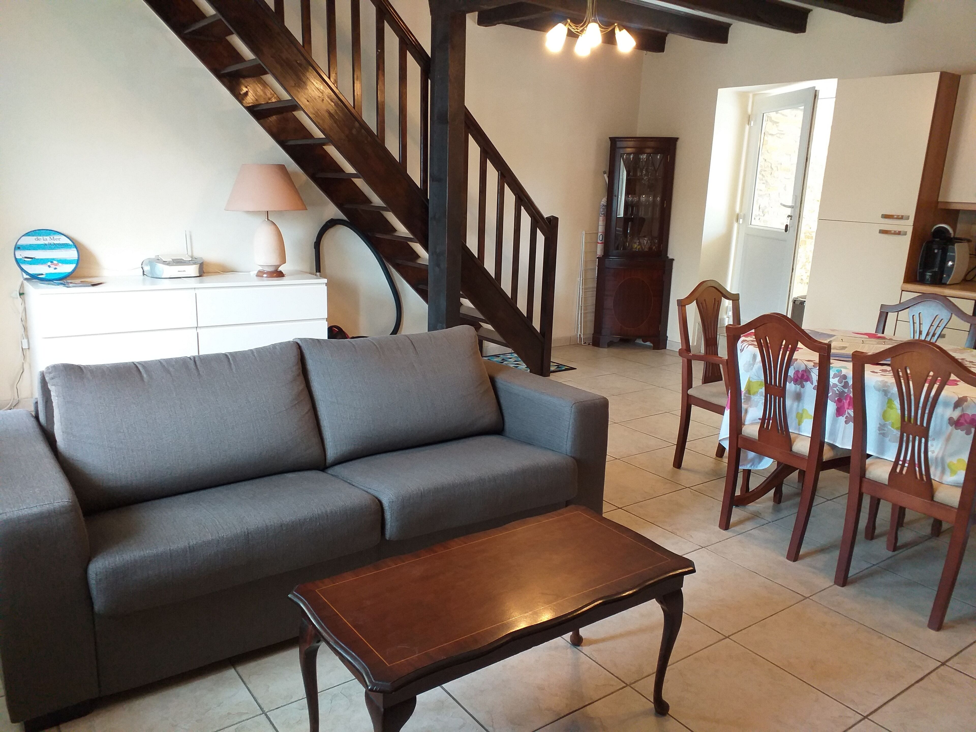 Gîte *** "Le Cottage" in South Brittany with heated pool access