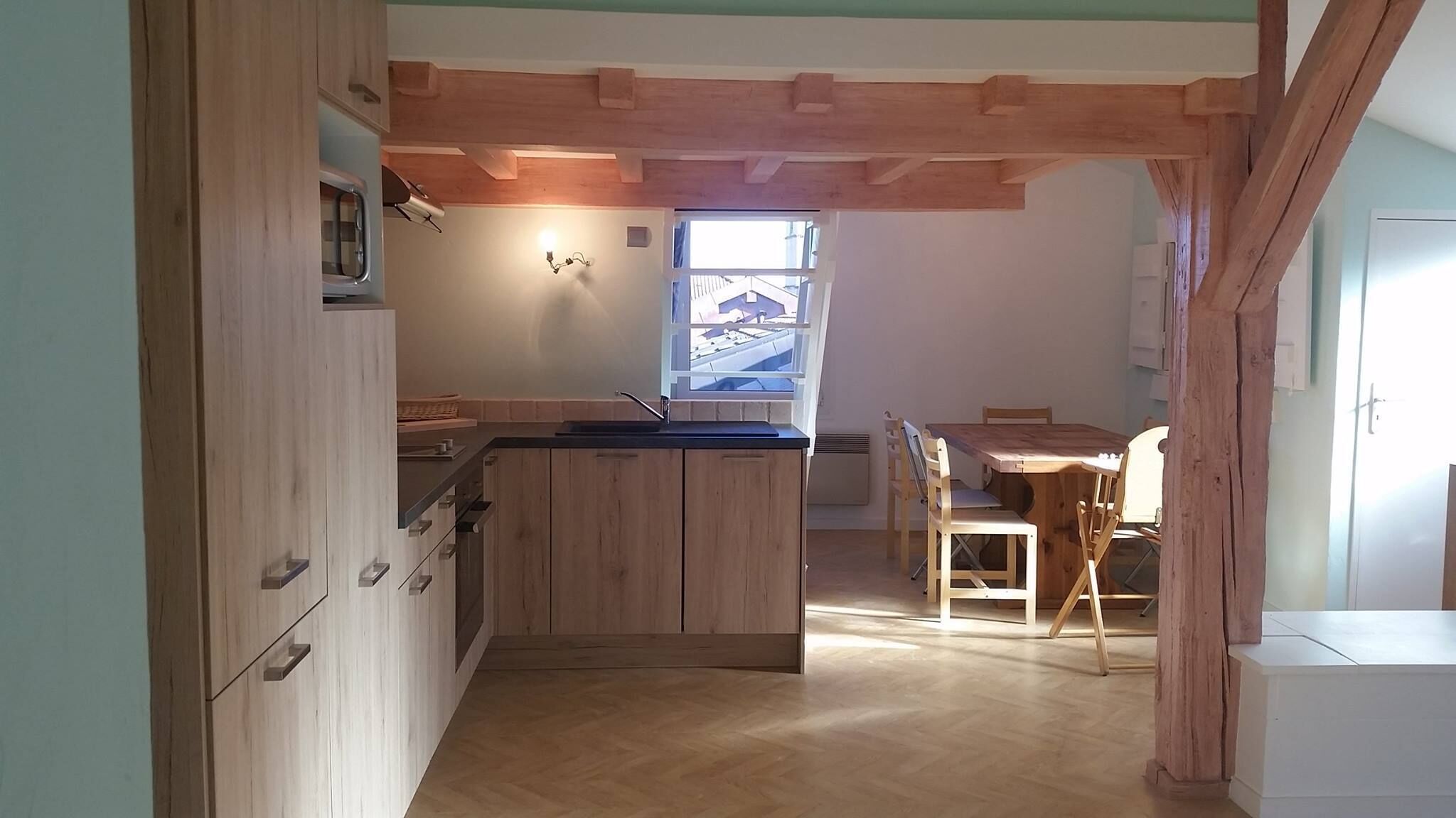 fully renovated apartment 45m2 in lullin