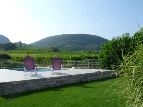 Cottage with heated pool, near Eguisheim