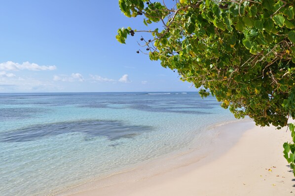 Beach nearby, sun-loungers, beach towels