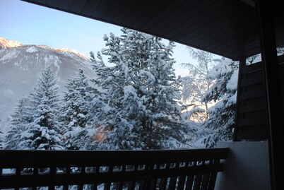 50m2 duplex apartment at the foot of the slopes