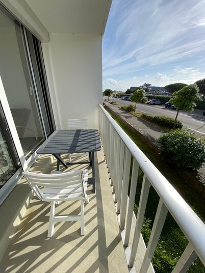 Appt 55m², 4-5 pers, 100m beach, parking, adult bike hire, WIFI