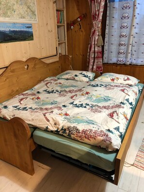1 bedroom, WiFi, bed sheets, wheelchair access - Rado" residence in the center of Samoens, 200m from shops and 50m from the cinema (Samoëns)