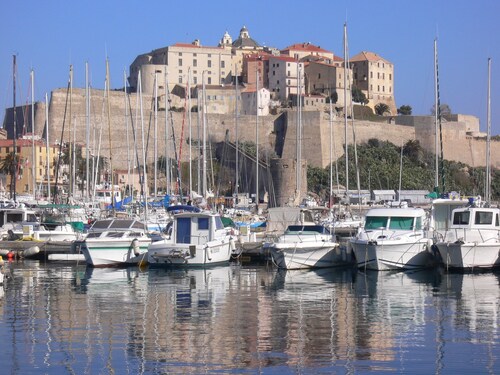 T2 56 m²  CLIM, WI-FI - Terrasse 22 m² - Mer 150 m  - Proche Centre - Commodités