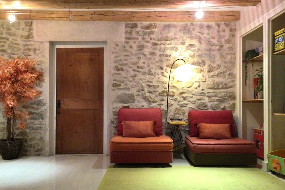 In a traditional farm house in Vercors
