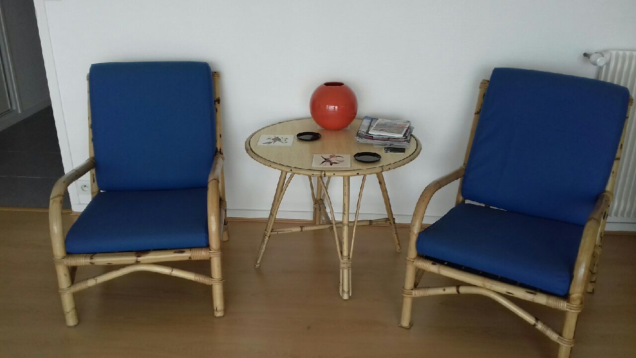 Sea view apartment overlooking the main beach of Perros-Guirec