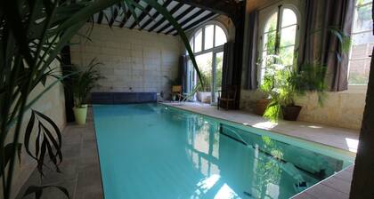 3500 SQF/HISTORIC HOUSE WITH WARMED POOL IN THE OLD SAUMUR/GREAT VIEWS