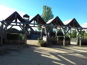 Overnatningsstedets område