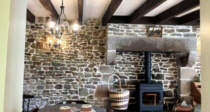 Tissey Häuschen in der Bucht von Mont St. Michel