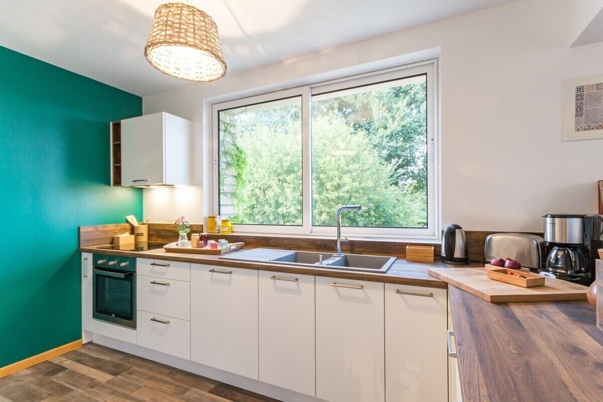 Beautiful house with sea view and fireplace