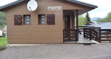 Chalet au pied du ballon d'Alsace proche des commerces, tout en étant au calme