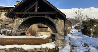 chalet avec terrasse vue panoramique