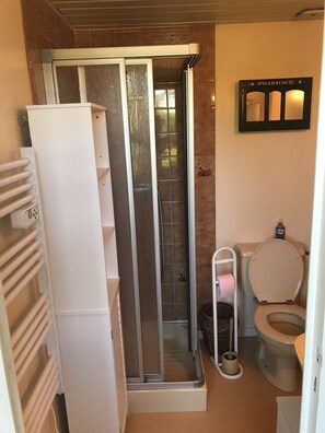 Dusche, Haartrockner, Handt ücher