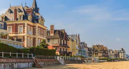 Villa Bellevue - Anglo-Normande en front de mer