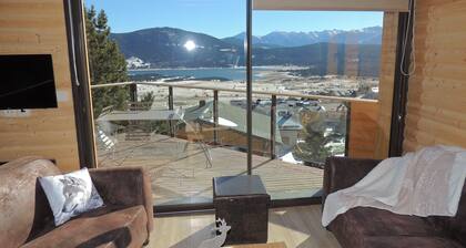 Appartement LOUP dans chalet  avec vue sur le lac de Matemale 11 couchages