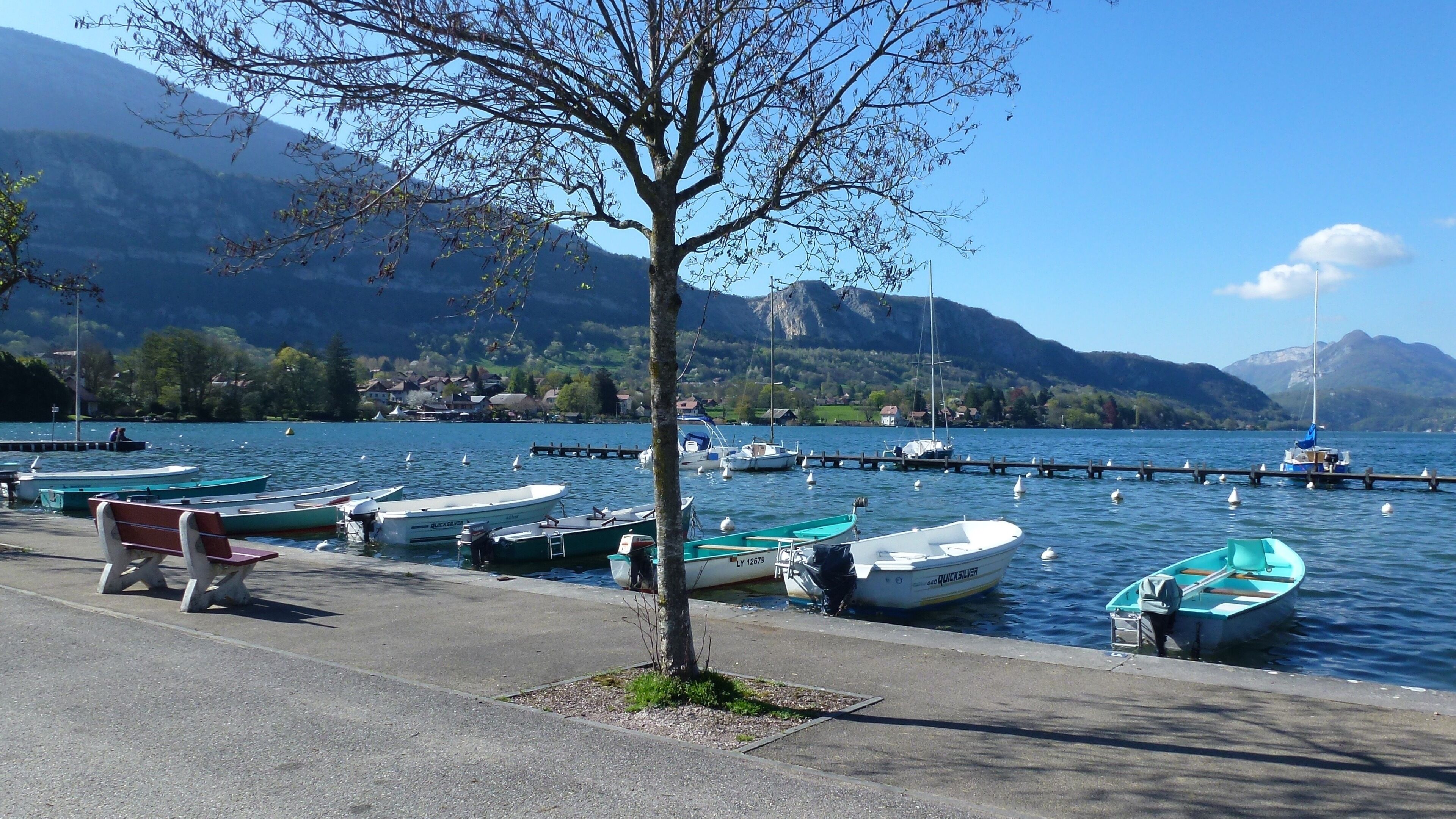 Le port de Doussard