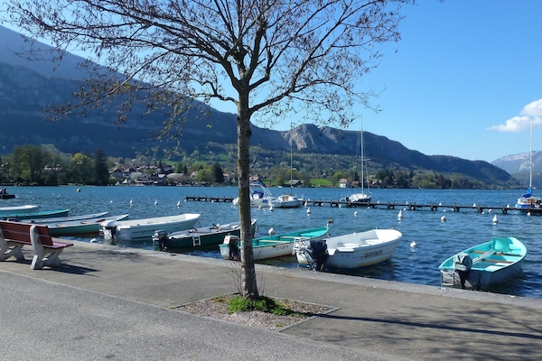 Le port de Doussard