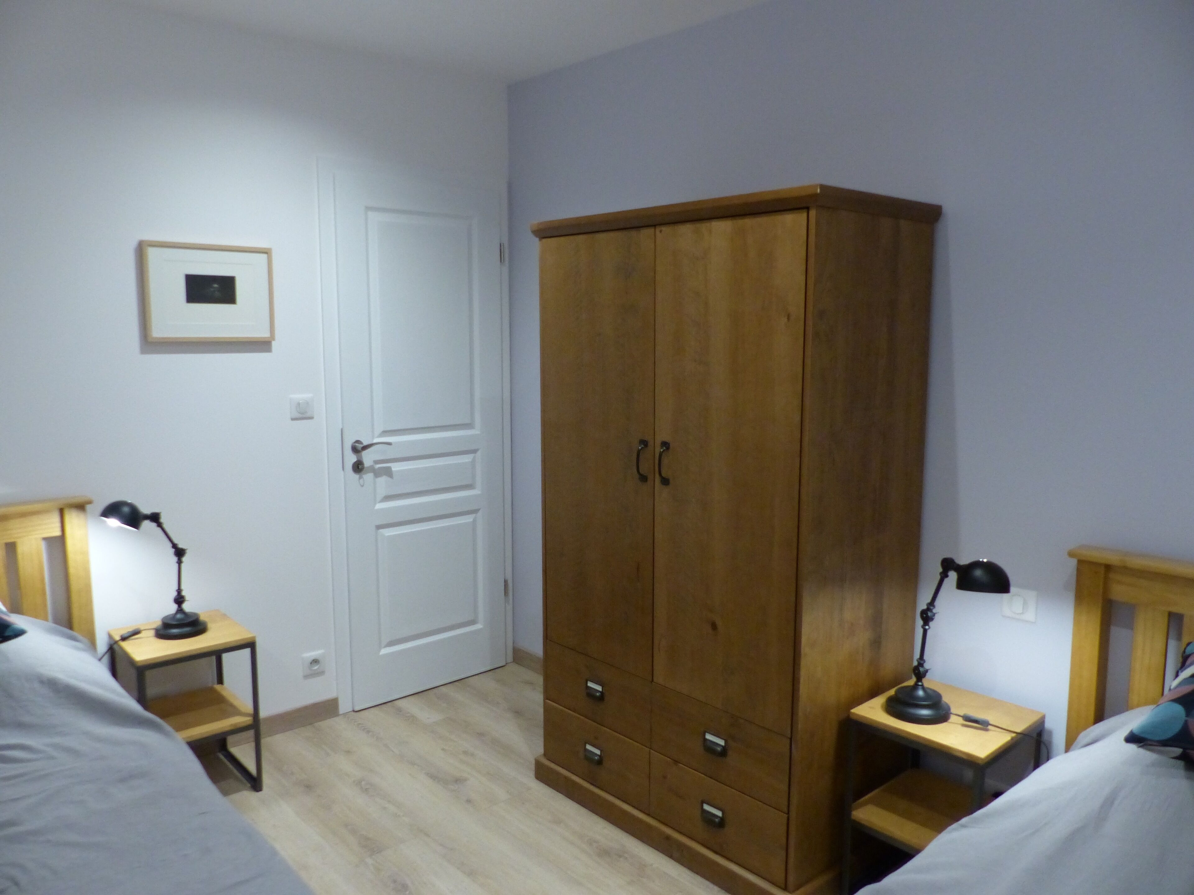 2 bedrooms, desk, iron/ironing board, free WiFi