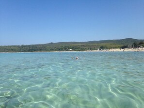 Beach nearby, sun-loungers - Superb studio, view of the sea, garden, ground floor of villa in the countryside (Bastelicaccia)