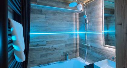 Duplex haut de gamme avec baignoire jacuzzi Ă Val Thorens / 4 Ă 6 personnes