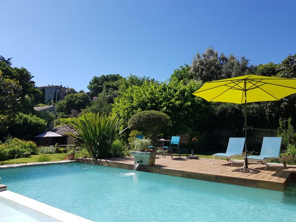 Alberca al aire libre 