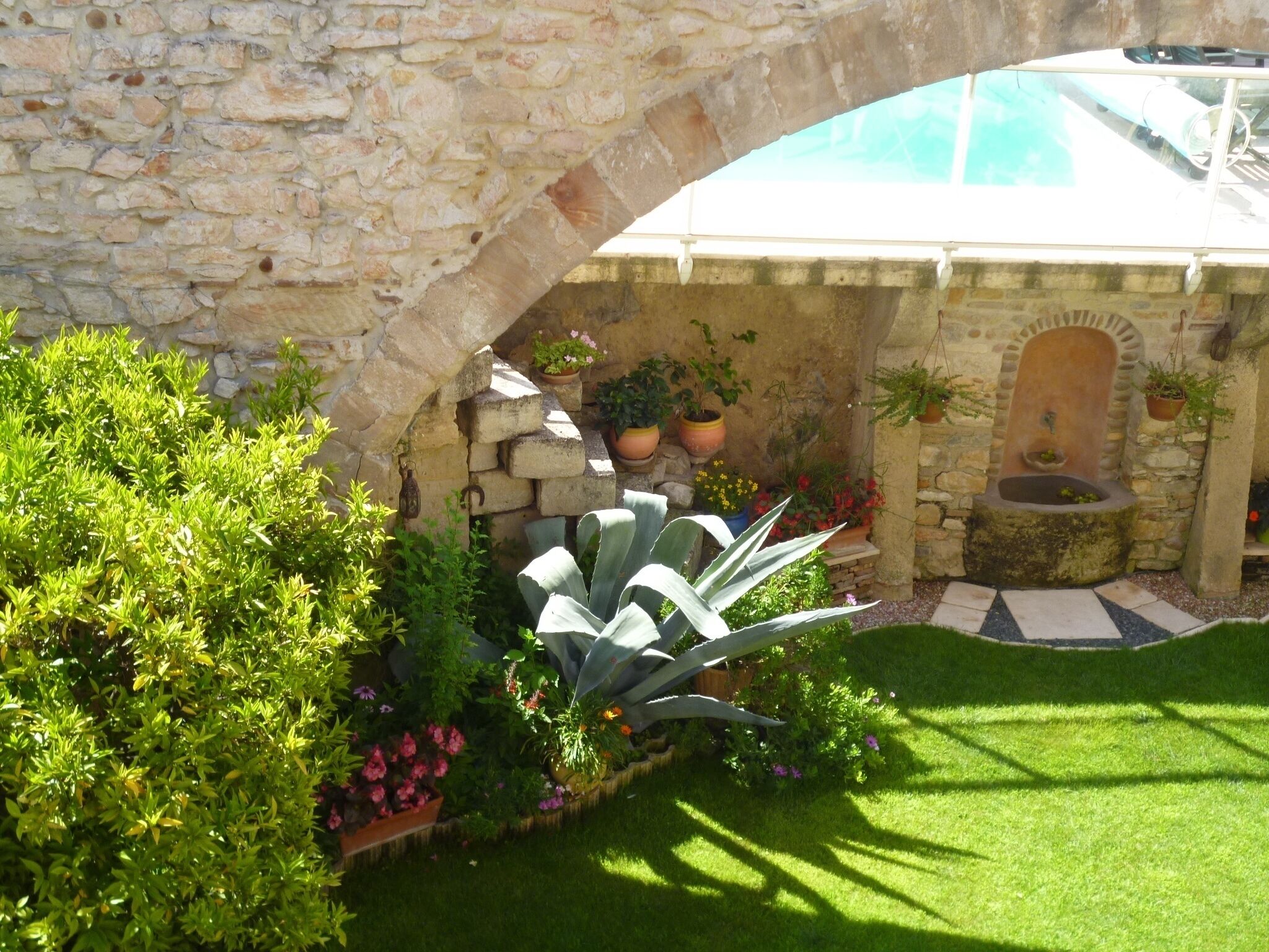 Enceinte de l’hébergement