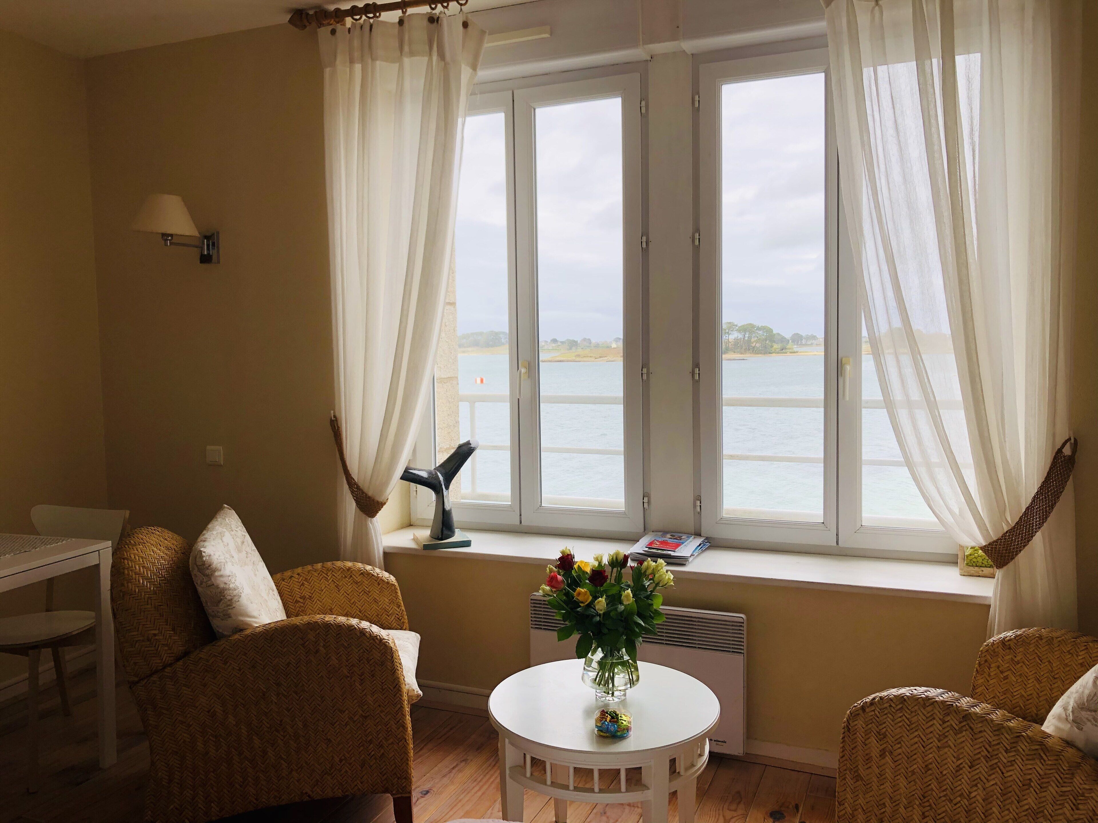 At the Water Course - Port of ABER WRAC'H     