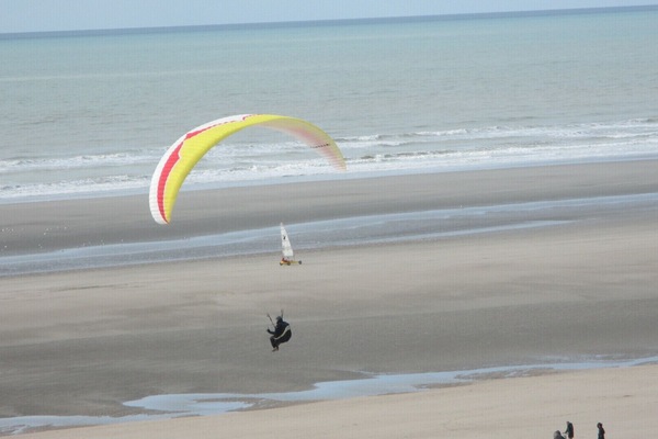 ballet de voiles face au balcon