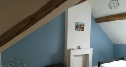 Beautiful charming stone country house with large flat garden of 1800m².