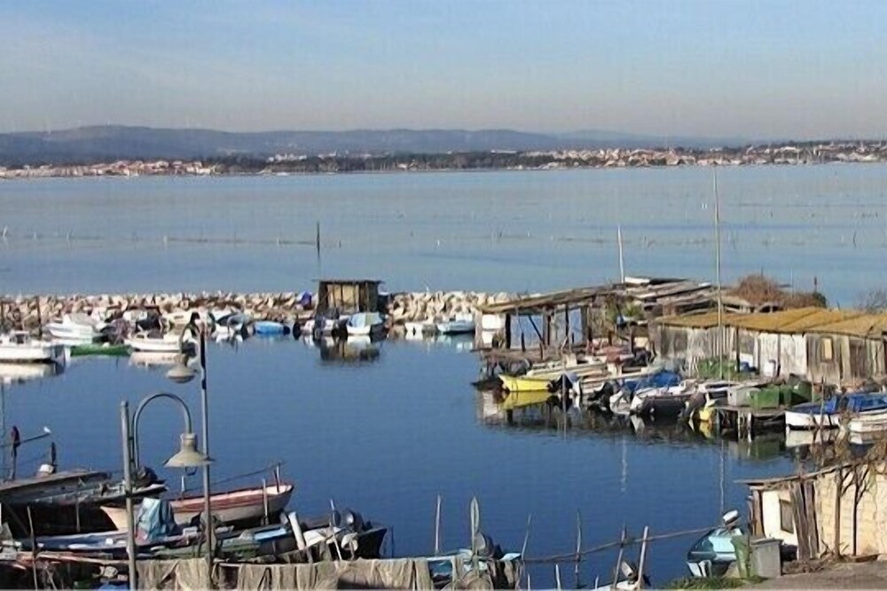 IN THE TYPICAL DISTRICT OF POINTE COURTE IN SETE CITY BETWEEN SEA AND SKY