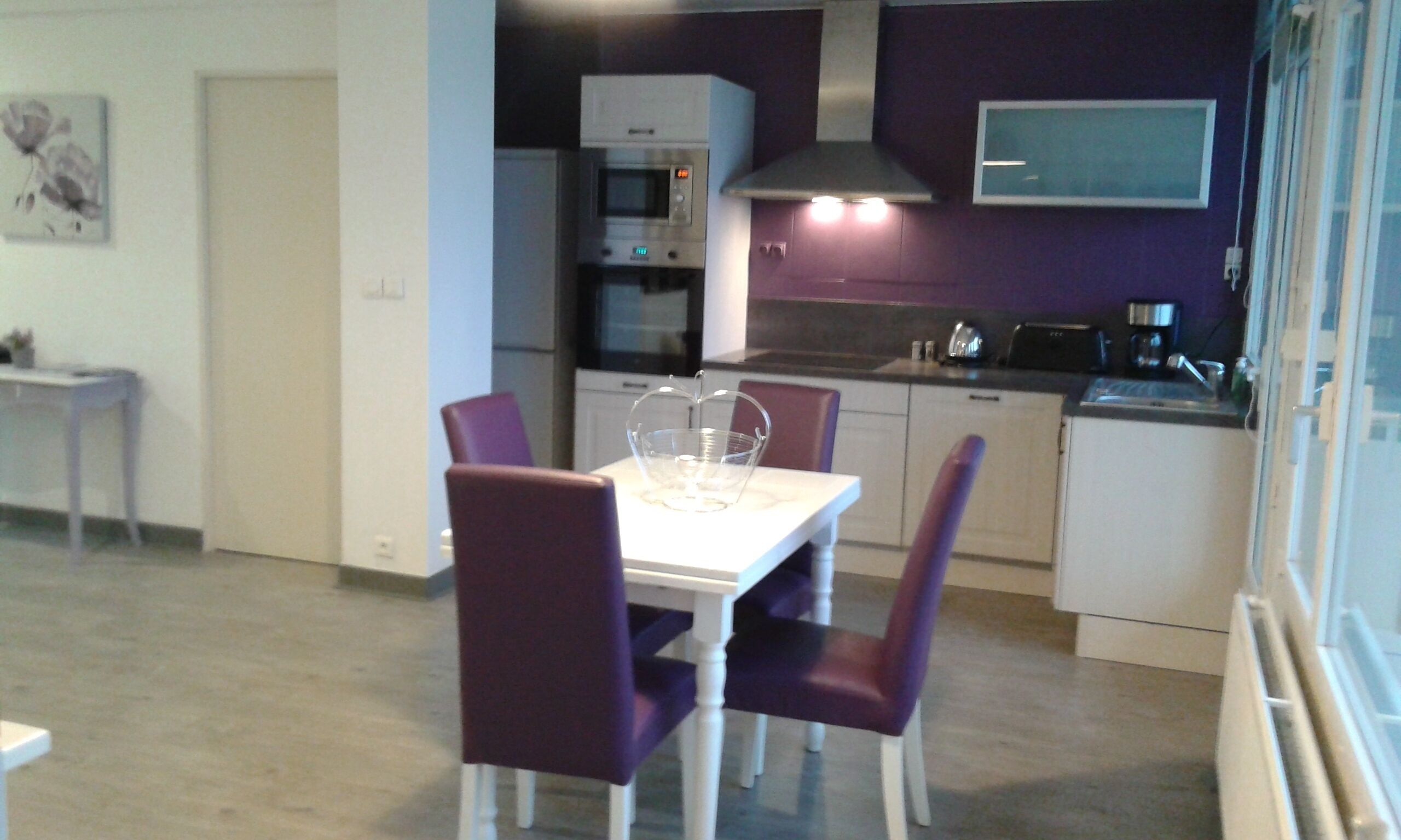 apartment facing the port